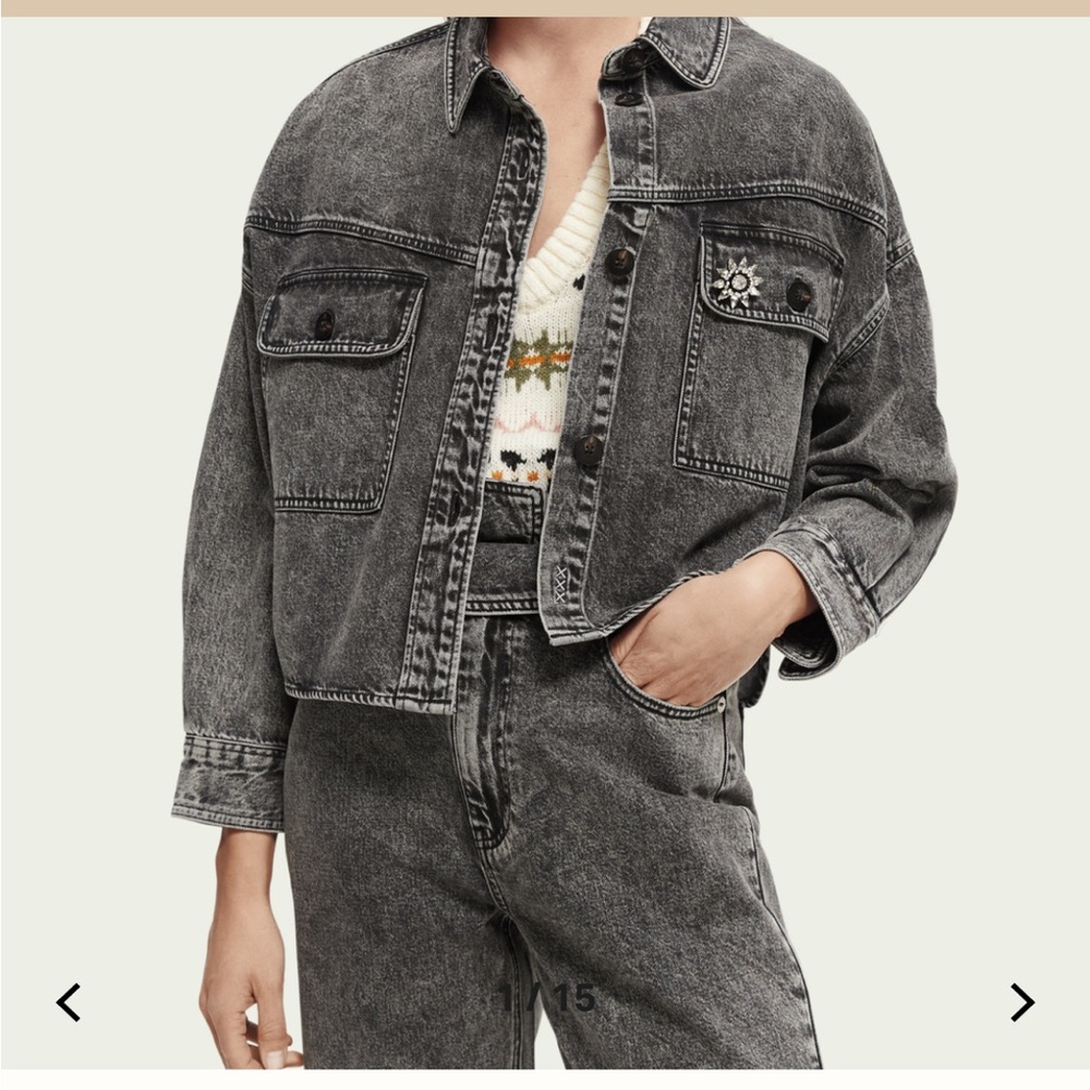 Scotch & Soda Denim Jacket & Skirt